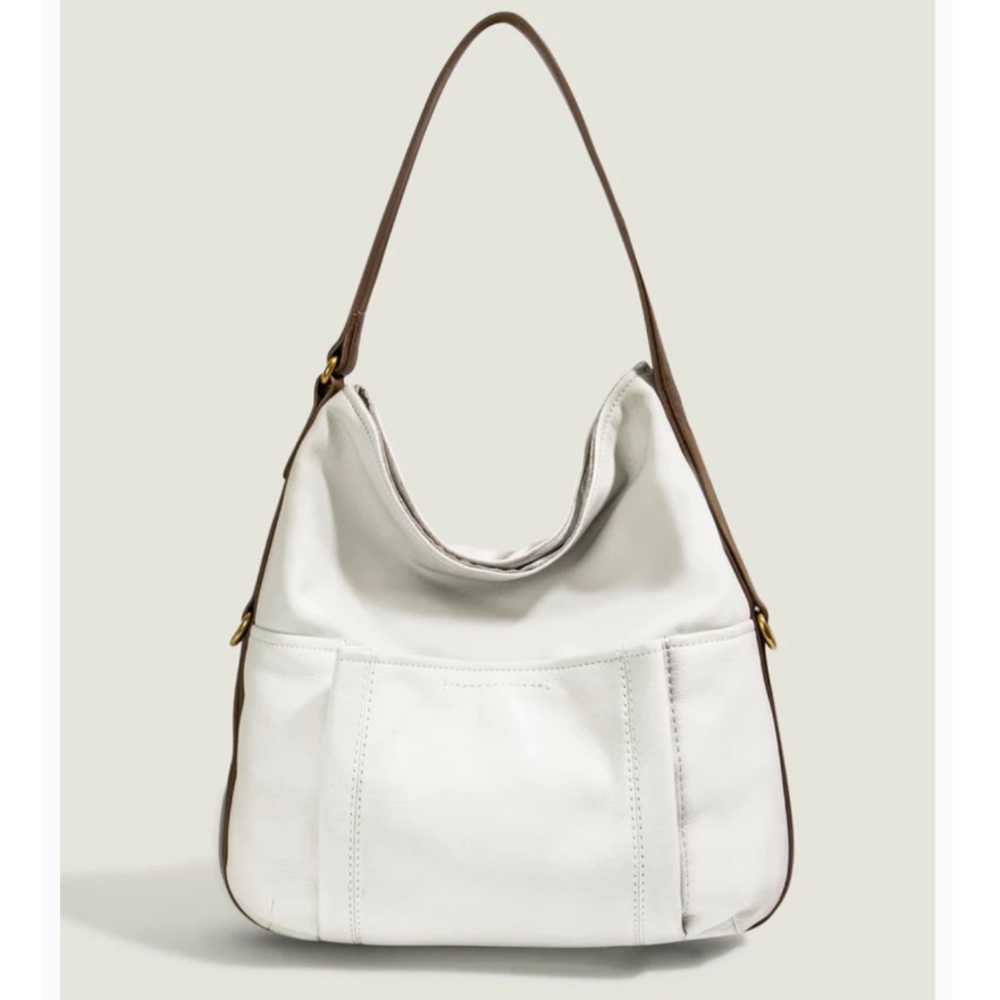 American Leather Company Genuine Leather Rowan Hobo Bag